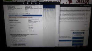 Commande sur Internet !