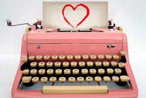 machine à écrire : j'aime la chick lit