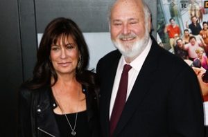 Rob Reiner et sa femme Michele Singer. Comedie romantique par Tonie Behar