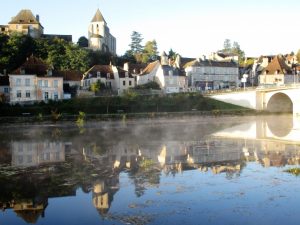 Le Blanc dans l'Indre, ville natale de Clarisse Sabard